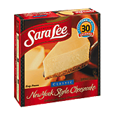 Sara Lee  classic new york style cheesecake Left Picture